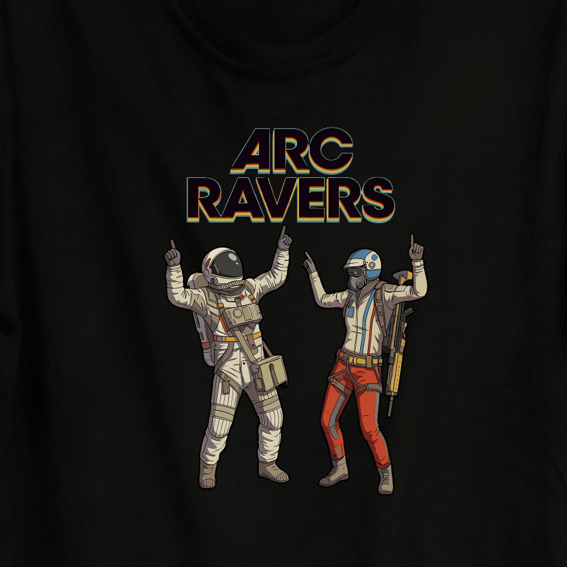 Arc Raiders t-shirt ARC Ravers design