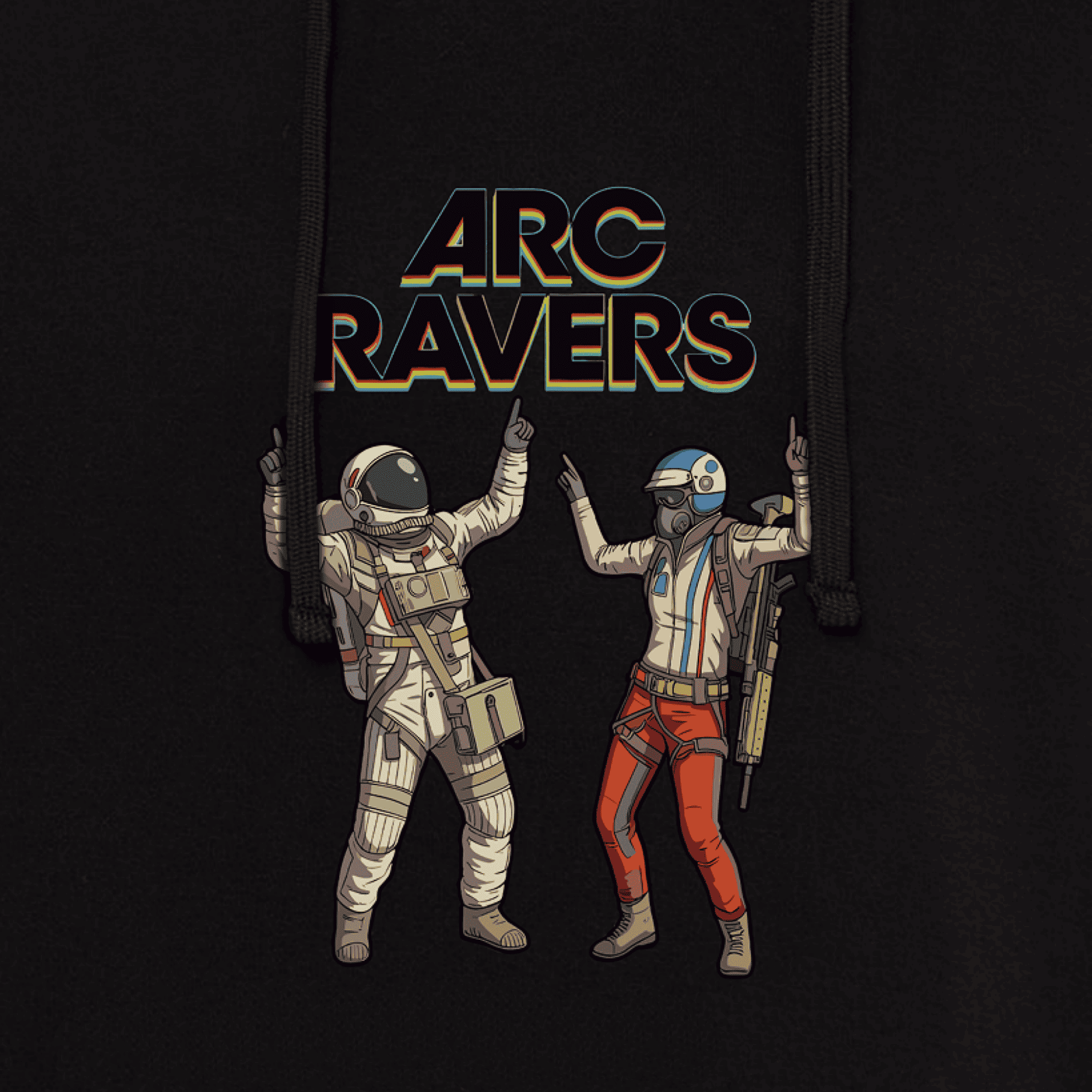 Arc Raiders hoodie ARC Ravers design