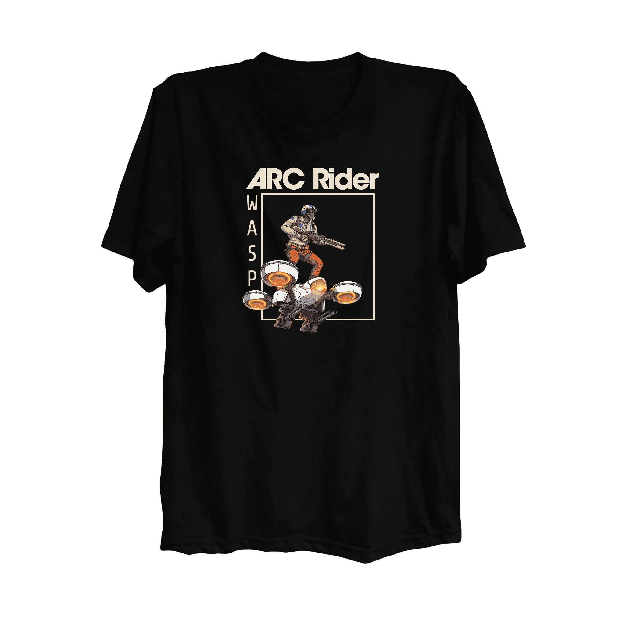 Arc Raiders t-shirt ARC Rider design