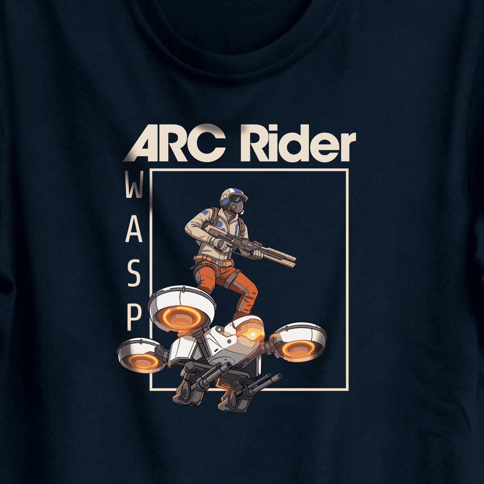 Arc Raiders t-shirt ARC Rider design