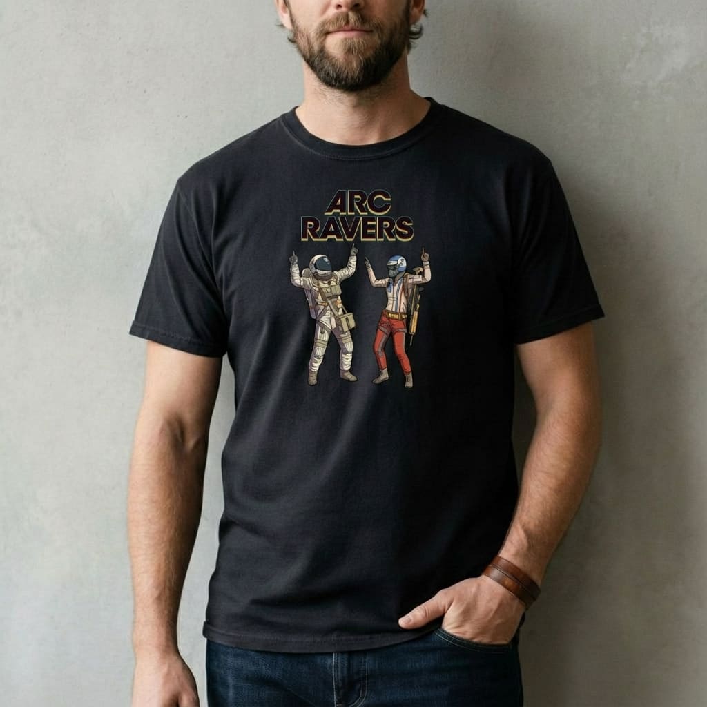 Arc Raiders t-shirt ARC Ravers design