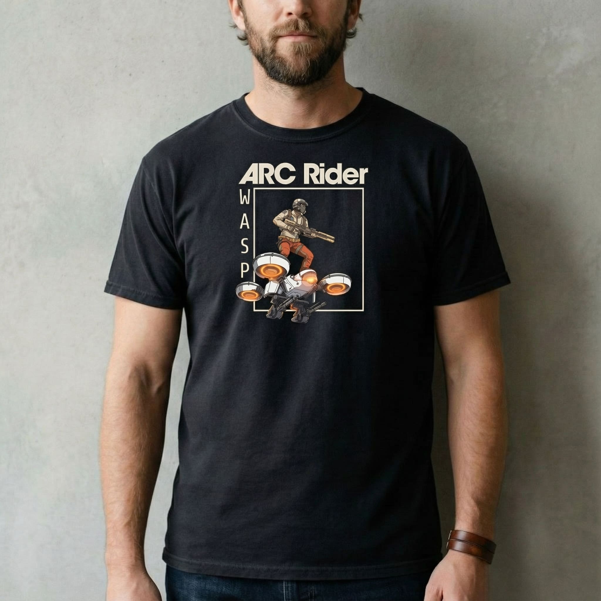 Arc Raiders t-shirt ARC Rider design